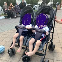 کالسکه عصایی دوقلویی دیبا