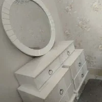 ایینه کنسول دراور میز ارایشی میز توالت