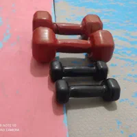 دمبل ۵ کیلویی و ۱ کیلویی