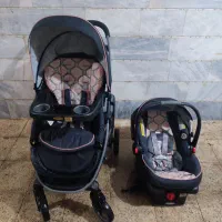 ست کالسکه و کریر و تخت و پارک