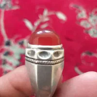 عقیق دست ساز چهار مهر