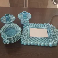 هفت سین همراه اینه شمعدان