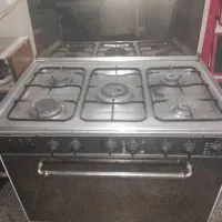 گاز استیل فردار ۵ شعله|اجاق گاز و لوازم برقی پخت‌وپز|ری, حمزه‌آباد|دیوار