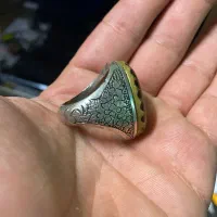 انگشتر نقره چشم ببر|جواهرات|بوشهر, |دیوار