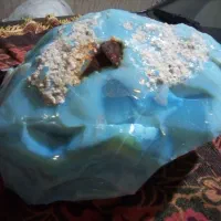 سنگ‌ سبزابی دکوری ۲۱ کیلویی با جلای روغنی|جواهرات|تهران, بهاران|دیوار