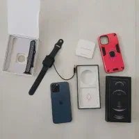 فروش آیفون پرومکس 12 قیک و ساعت اپل ،خراب شدند|موبایل|اصفهان, خواجو|دیوار