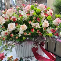 باکس گل سفید|گل و گیاه طبیعی|شیراز, خلدبرین|دیوار