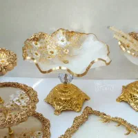 ظروف پذیرایی رزینی|ظروف سرو و پذیرایی|کرمان, |دیوار