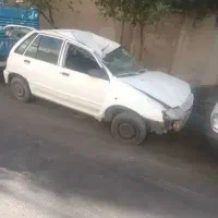 پراید۱۱۱ تصادفی  روشن حرکت