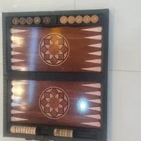 تخته نردبامهره چوبی کادویی کیف چرم سامسونت|اسباب‌‌بازی|اصفهان, شهرک میلاد|دیوار