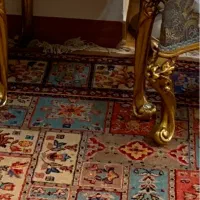 فرش  ماشینی سه عدد شش متری