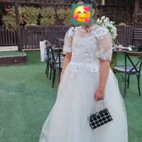 لباس عروس دانتل دخترانه ۹تا ۱۲ سال