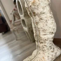 آینه قدی دفرمه مینیمال ب همراه شلف (پاپیه ماشه)|آینه|کرج, شهرک شهرداری|دیوار