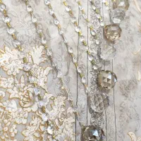 آویز پرده کریستالی