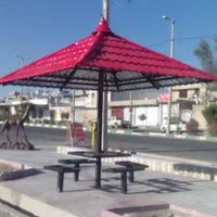 آلاچیق روفگاردن محوطه سازی سایبان پیمانکاری فسا