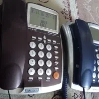 یک جفت تلفن رومیزی پیکونیکس|تلفن رومیزی|برخوار, |دیوار