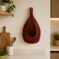 آویز اسکاتلندی مکرومه