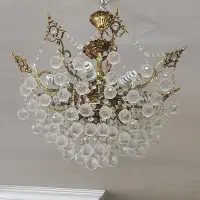 لوستر ۸ شاخه جنس برنز