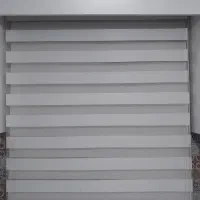 پرده زبرا سفید سالم ونو