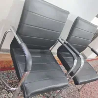 صندلی اداری طبی دو عدد در حد نو ۲ ماه استفاده شده