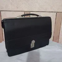 کیف رمز دار چرم صنعتی شیک و جادار