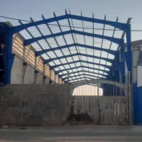 اجاره سوله و چهاردیواری با برق وگاز بالا|اجارهٔ دفتر صنعتی، کشاورزی، تجاری|برخوار, |دیوار