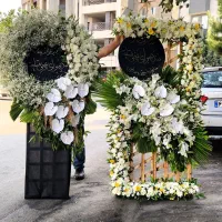 تاج گل ترحیم پایه گل تبریک فروش و اجاره بازار گل|خدمات پذیرایی، مراسم|مشهد, امیر|دیوار