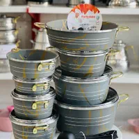 سرویس قابلمه ۱۴پارچه با کفگیر ملاقه|ظروف پخت‌وپز|تهران, بازار|دیوار