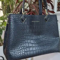 کیف مشکی چرم