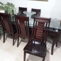 حراج ناهار خوری ۶ نفره خارجی مالزی وسایل دیگر
