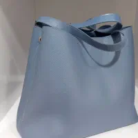 کیف چرم آبی آسمانی روشن|کیف، کفش، کمربند|تبریز, |دیوار