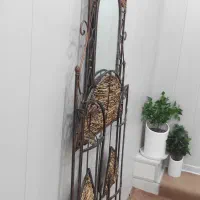 میز آرایش فلزی|آینه|امیدیه, |دیوار