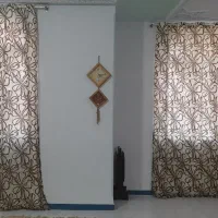 پرده پانچ با زیر پرده والان مخمل