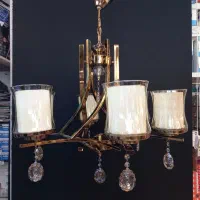 لوستر شاخه ای آنتیک|لوستر و چراغ آویز|فردیس, فردیس|دیوار