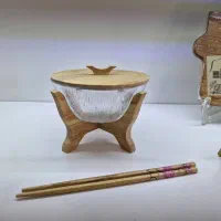 سرویس پذیرایی بلور وچوب شیک|ظروف سرو و پذیرایی|مشکین‌دشت, |دیوار