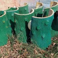 میز و‌صندلی بتونی