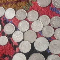 تعدادی پول نقره قدیمی|کلکسیون سکه، تمبر، اسکناس|تبریز, |دیوار