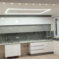 اجرای سقف کاذب pvcپلکسی تایل گچی کناف لاین نوری|خدمات پیشه و مهارت|سنندج, |دیوار