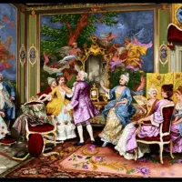 دارقالی چله کشی شده و نخ و نقشه بافت