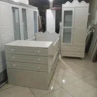 سیسمونی تخت و کمد نوزاد سرویس خواب بچه اتاق کودک|اسباب و اثاث بچه|تهران, یافت‌آباد|دیوار