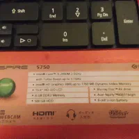 لب تاب acer 5750