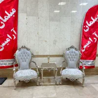 مبل استیل نقره ای وغذاخوری|مبلمان خانگی و میز عسلی|تهران, نیروی هوایی (پیروزی)|دیوار