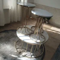 میزعسلی 4عددبادوتاتابلوفرش|مبلمان خانگی و میز عسلی|اقلید, |دیوار