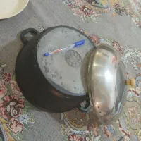 قابلمه وماهی تابه چدن|ظروف پختوپز|مینودشت, |دیوار