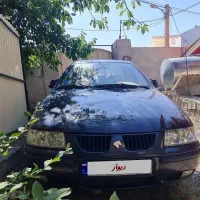 سمند lx 85 سفارشی مدیران چرم دوخت تمام برقی cngدار