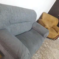 مبل پردهها و جفت لوستر ساعت میز تلوزیون و باندها|مبلمان خانگی و میز عسلی|تربتحیدریه, آغوی|دیوار