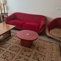 مبلمان ۷ نفره و سه عدد میز|مبلمان خانگی و میز عسلی|تهران, حکمت|دیوار