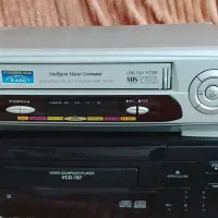 دو دستگاه vhs .cdplayer و یک مبدل دیجیتال|پخشکننده DVD و ویدیو|هشتگرد, فاز ۲ مهستان|دیوار