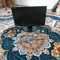 مانیتورصفحه تخت ۱۹ اینچ سالم درحدنو