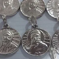 گردن آویز جنس برنج روکش آب رادیوم فروشی|بدلیجات|رفسنجان, |دیوار